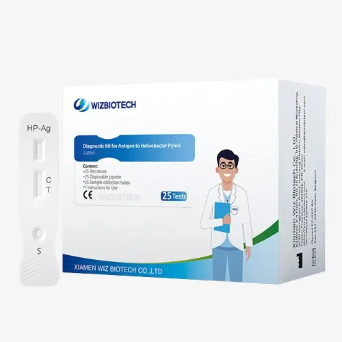 Rychlý test na antigen H. pylori ve stolici, Wizbiotech