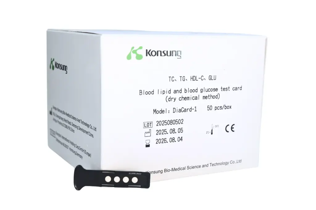 Lipid profile + Glucose, Konsung (10 pcs/box)
