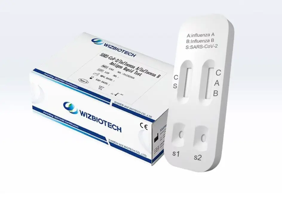 SARS-CoV-2, Influenza A & B, Wizbiotech