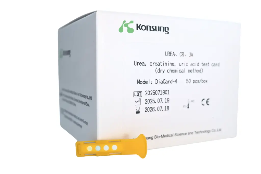 Konsung Urea, CR, UA Acid Test Card